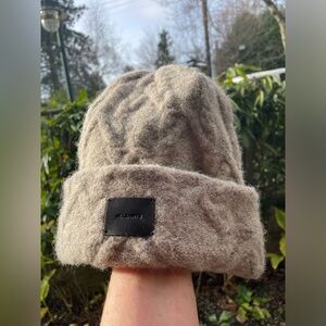 AllSaints Beige Women Beanie. NWT